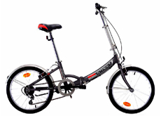 20"steel 6 speed suspension folding bikes
